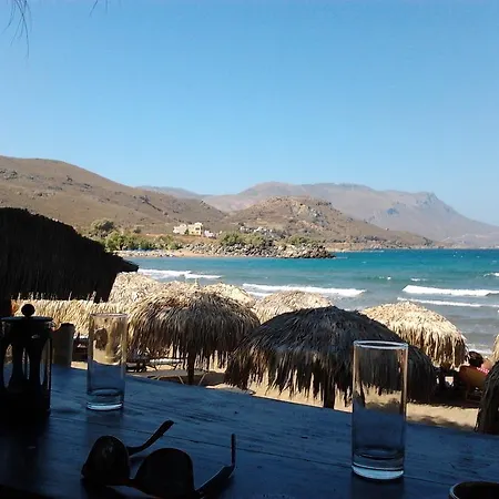 Stone House With Sea View Next To Beach Ferienhaus Kíssamos